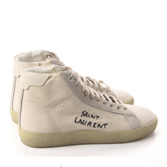 Saint Laurent high top sneaker - Picture 4 of 8